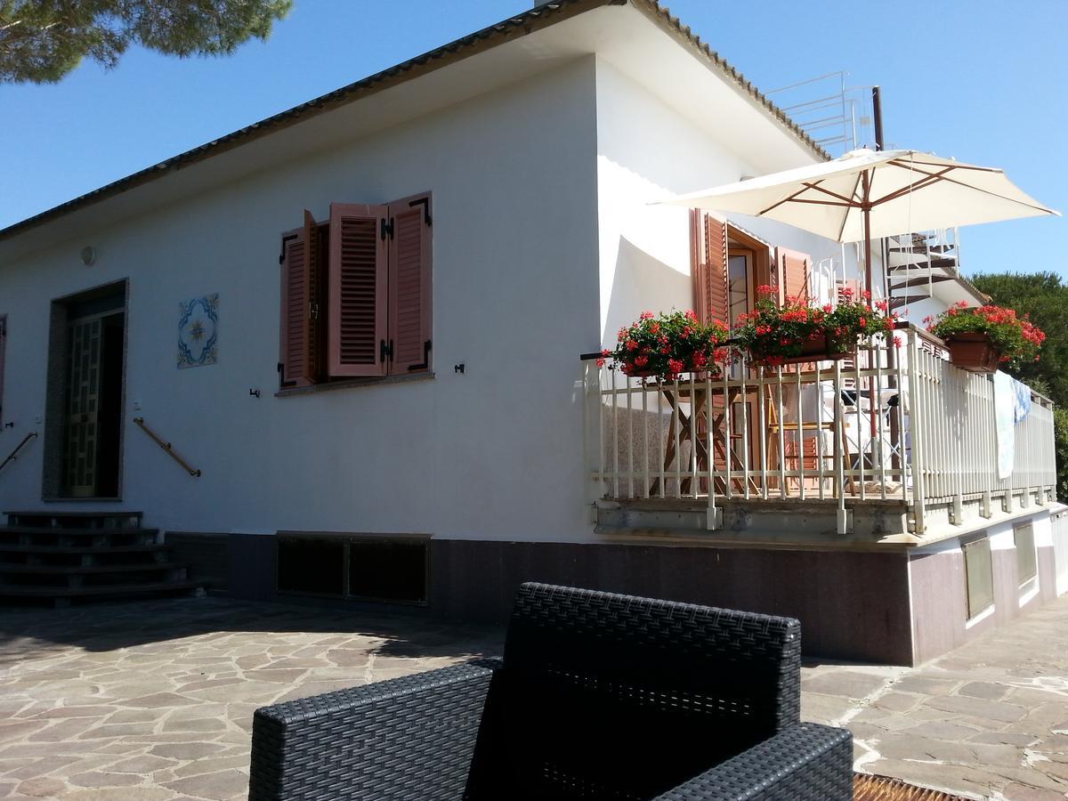 Appartamento In Villa Valentini, Fronte Mare, Giardino E Parcheggio Privato, Wifi, Dotato Di Tutti I Confort, Nel Golfo Di Gaeta Minturno Exterior photo